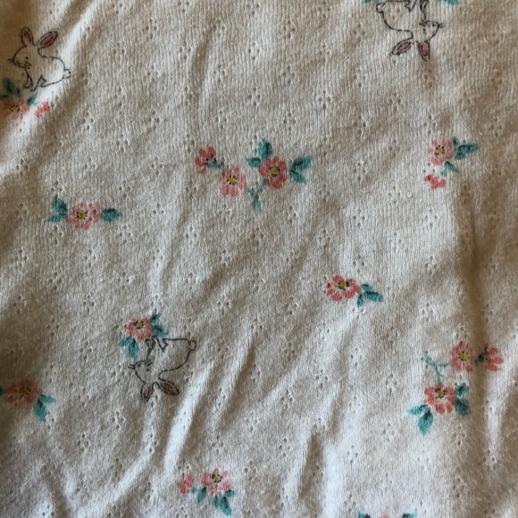 Light Rabbit Footie Pajamas - Picture 4 of 4